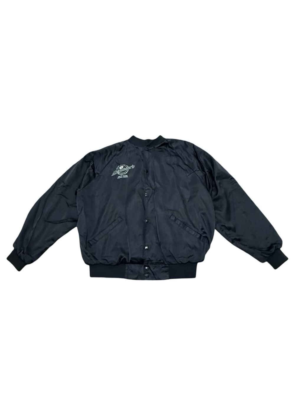 Vintage 80s Cardinal Satin Snap Button Jacket Alexander’s Phoenix Arizona